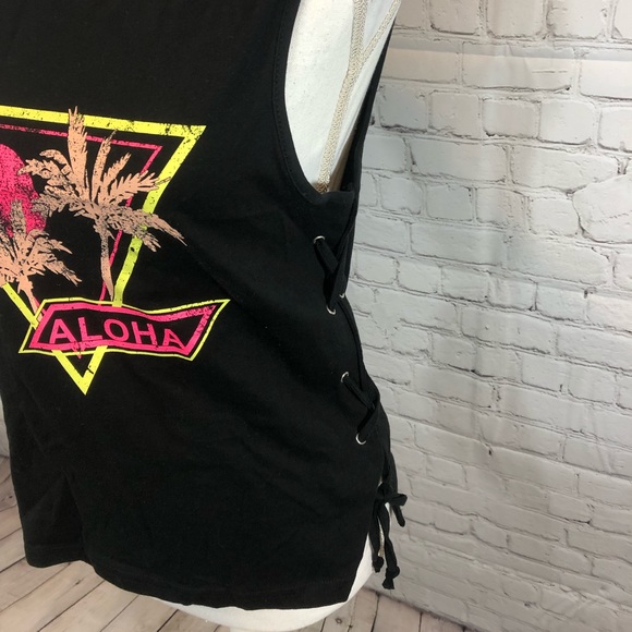 PRIMARK Sleeveless Tank with Side Lacing - Picture 2 of 3